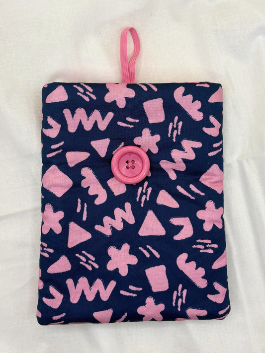 Midnight Scribbles Padded Soft E-Reader Sleeve
