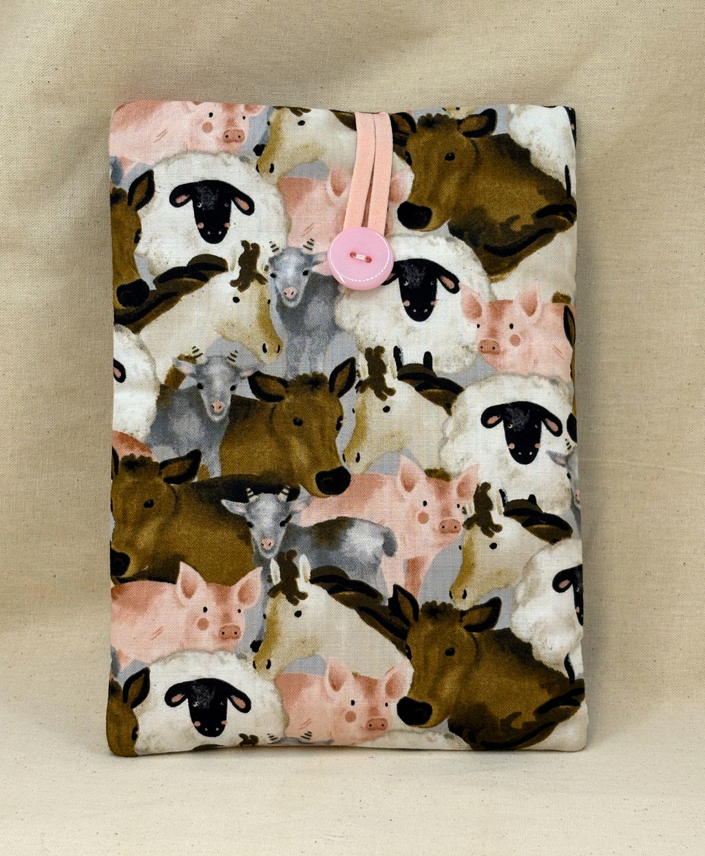 The Smallholding Padded Soft E-Reader Sleeve