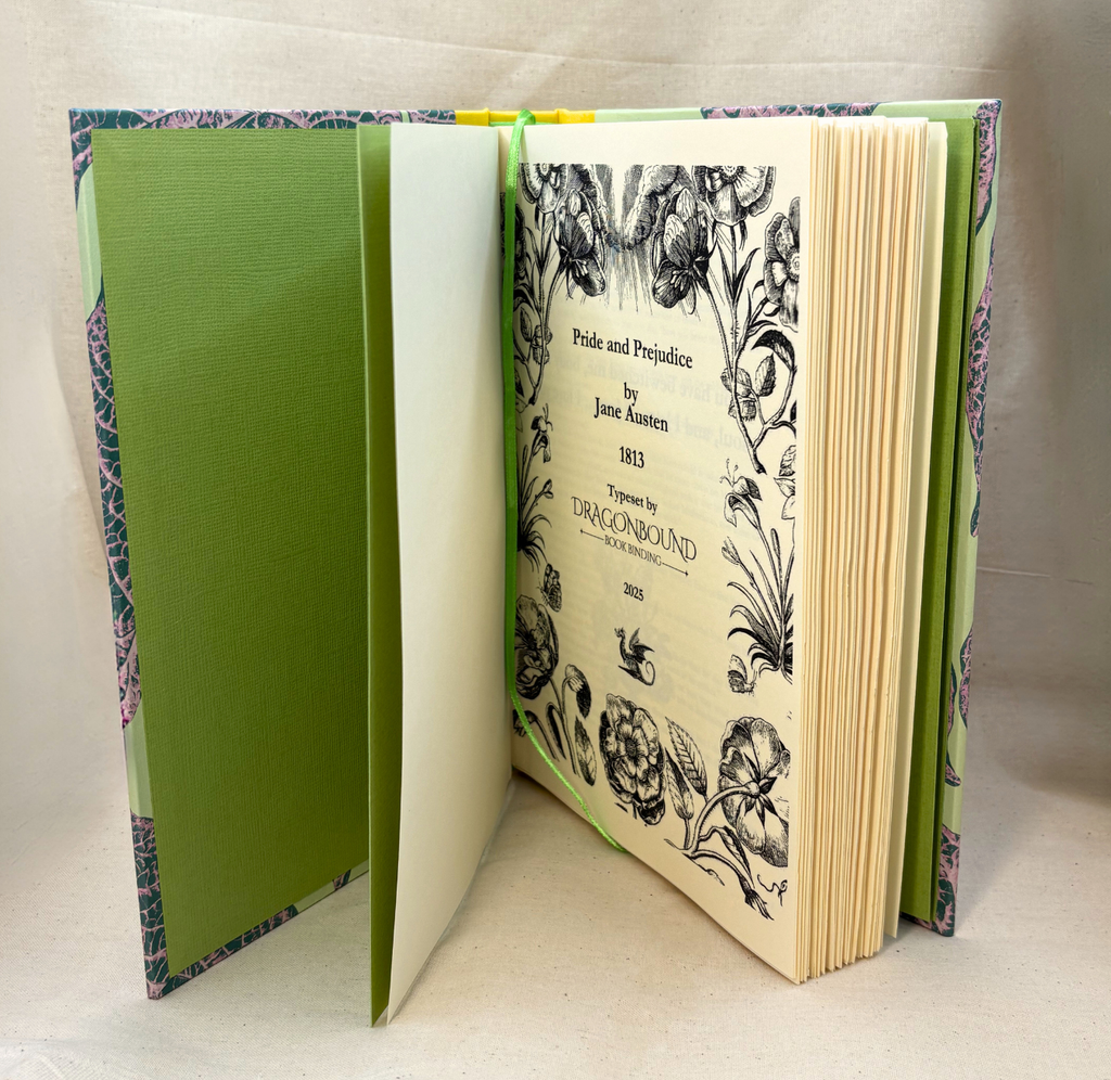 Pride and Prejudice - Rebound Classic Book - Leaf Edition