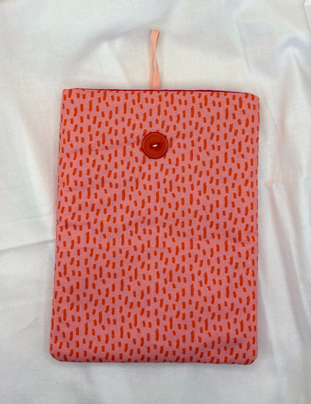 Blush Storm Padded Soft E-Reader Sleeve