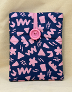 Midnight Scribbles Padded Soft E-Reader Sleeve