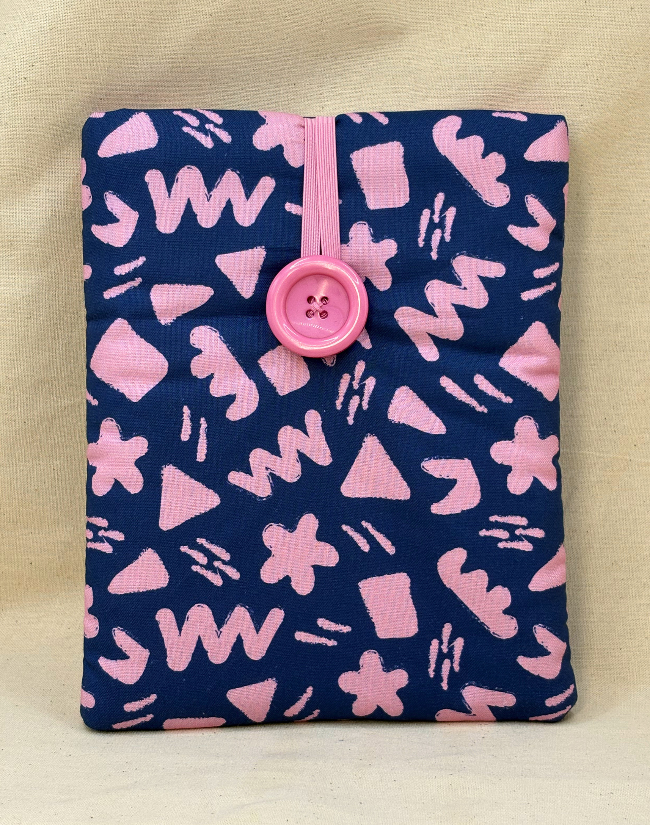 Midnight Scribbles Padded Soft E-Reader Sleeve