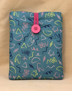 Ink Whirl Padded Soft E-Reader Sleeve