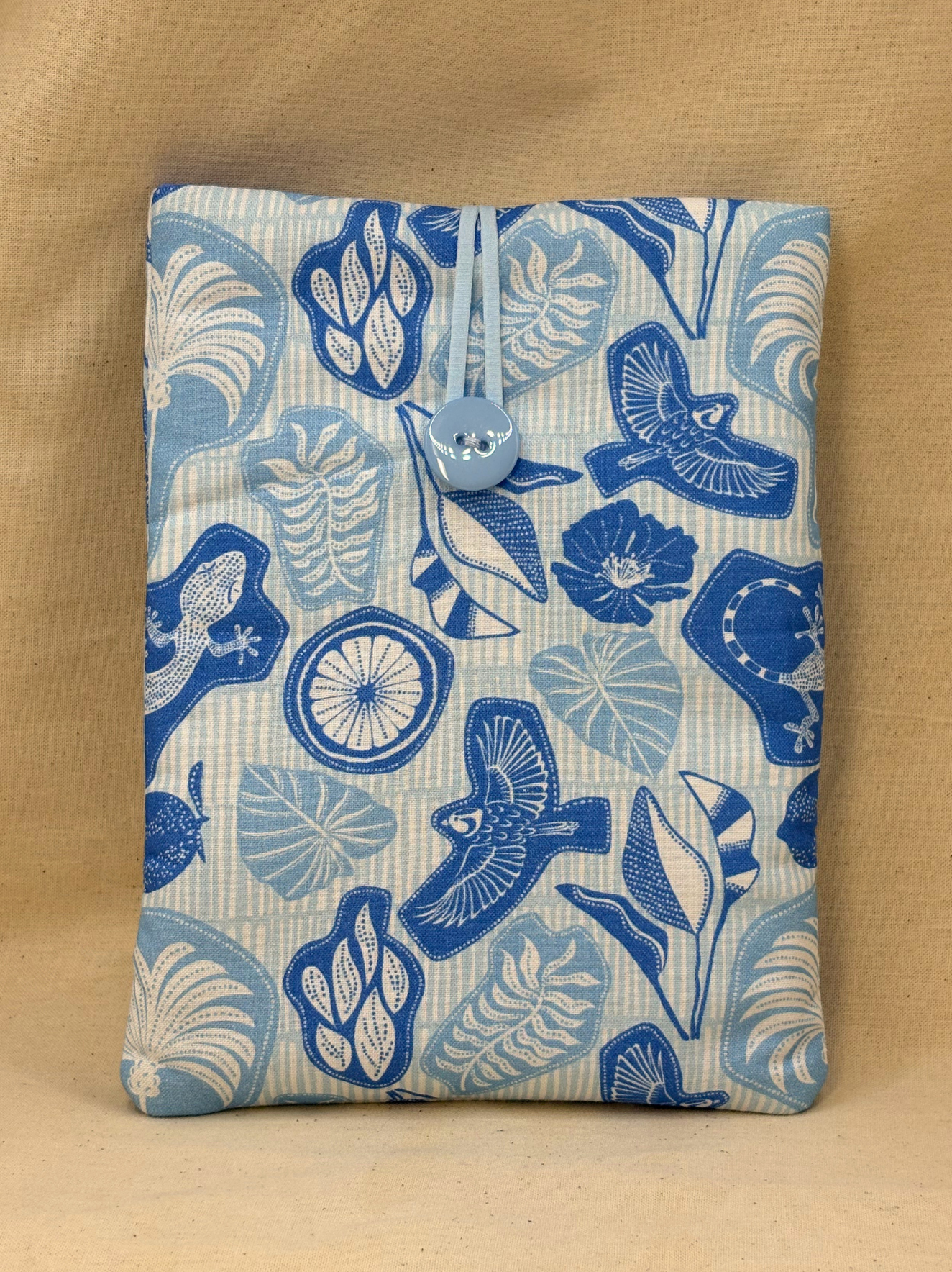 Patched Up Padded Soft E-Reader Sleeve