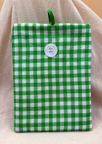 Clover Check Padded Soft E-Reader Sleeve