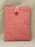 Blush Storm Padded Soft E-Reader Sleeve
