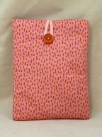 Blush Storm Padded Soft E-Reader Sleeve