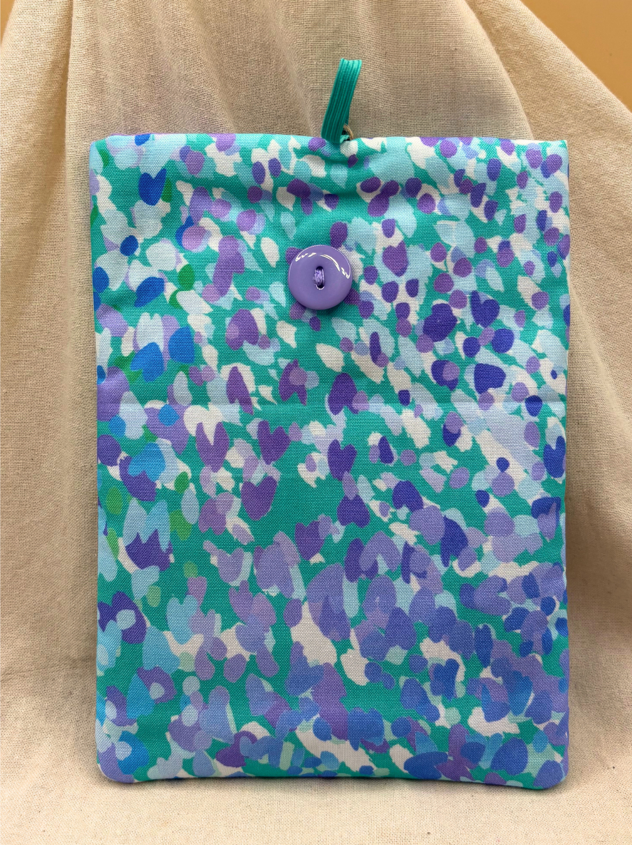 Lavender Sky Padded Soft E-Reader Sleeve