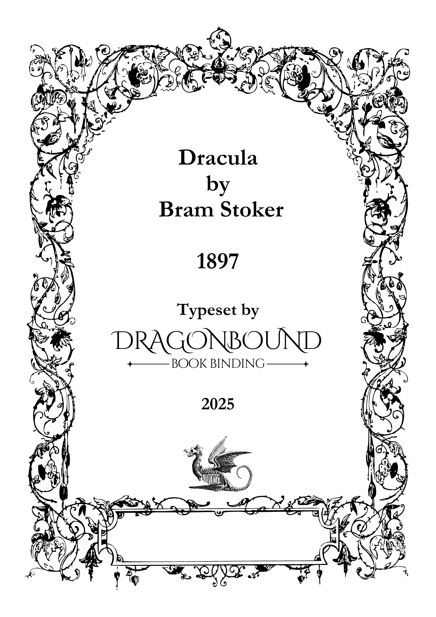 Typeset PDF - Dracula by Bram Stoker