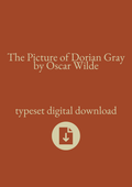 Typeset PDF - The Picture of Dorian Gray by Oscar Wilde