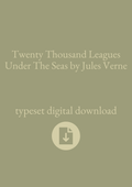 Typeset PDF - Twenty Thousand Leagues Under The Seas by Jules Verne