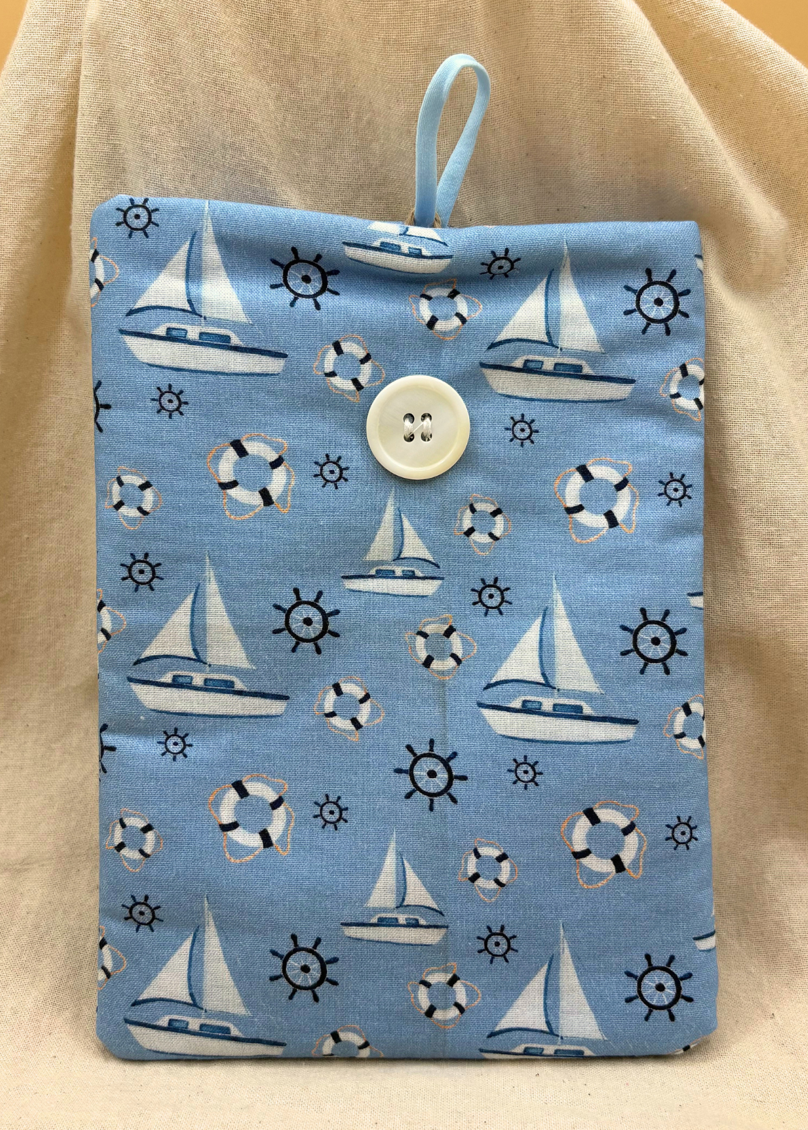 Mariner Days Padded Soft E-Reader Sleeve