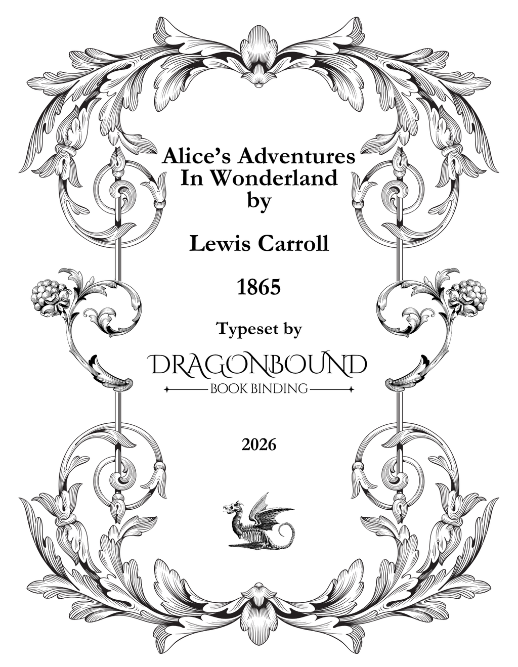 Typeset PDF - Alice's Adventures In Wonderland