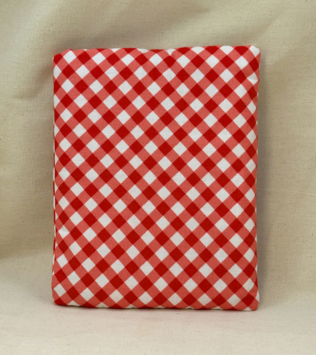 Hearth Check Padded Soft E-Reader Sleeve