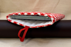 Hearth Check Padded Soft E-Reader Sleeve