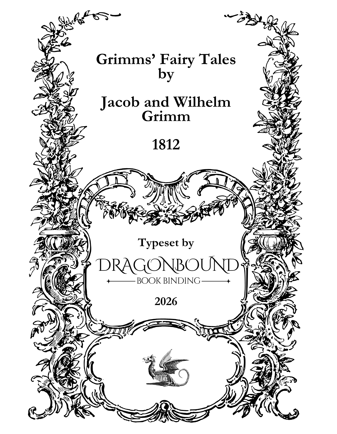 Typeset PDF - Grimms' Fairy Tales