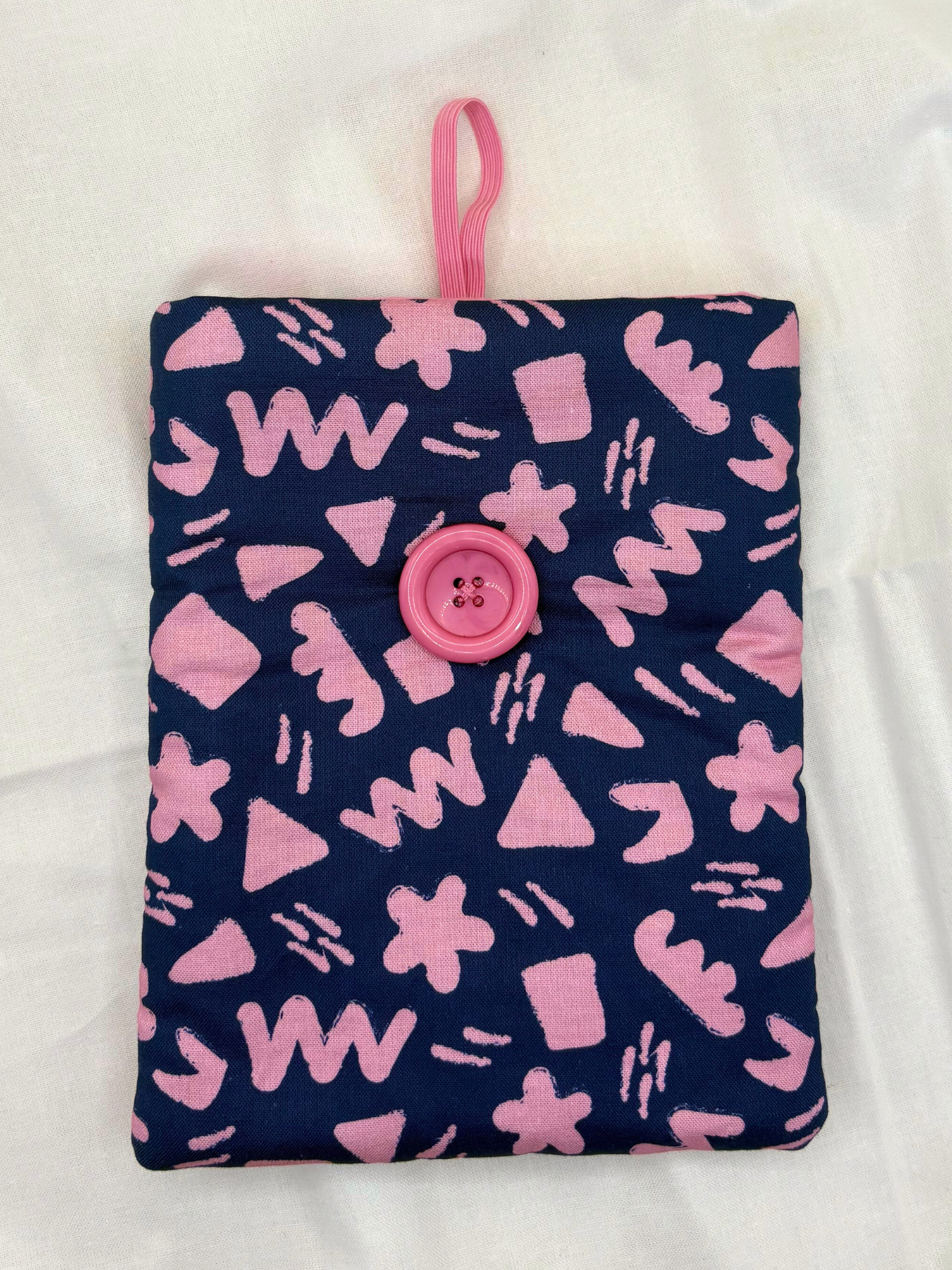 Midnight Scribbles Padded Soft E-Reader Sleeve