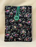 Midnight Bloom Padded Soft E-Reader Sleeve