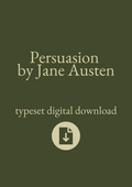 Typeset PDF - Persuasion by Jane Austen