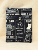 Ghostly Gazette Padded Soft E-Reader Sleeve