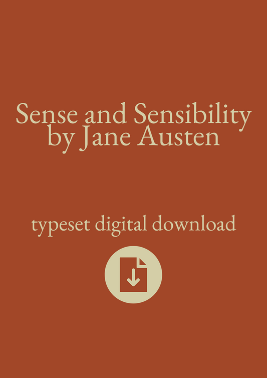 Typeset PDF - Sense and Sensibility by Jane Austen