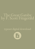 Typeset PDF - The Great Gatsby by F. Scott Fitzgerald