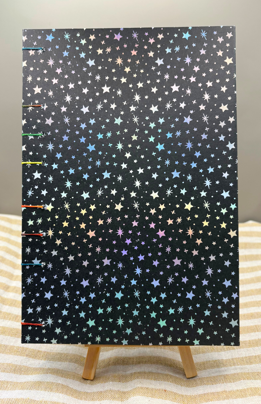 Heavenly Holo Handbound Sketchbook