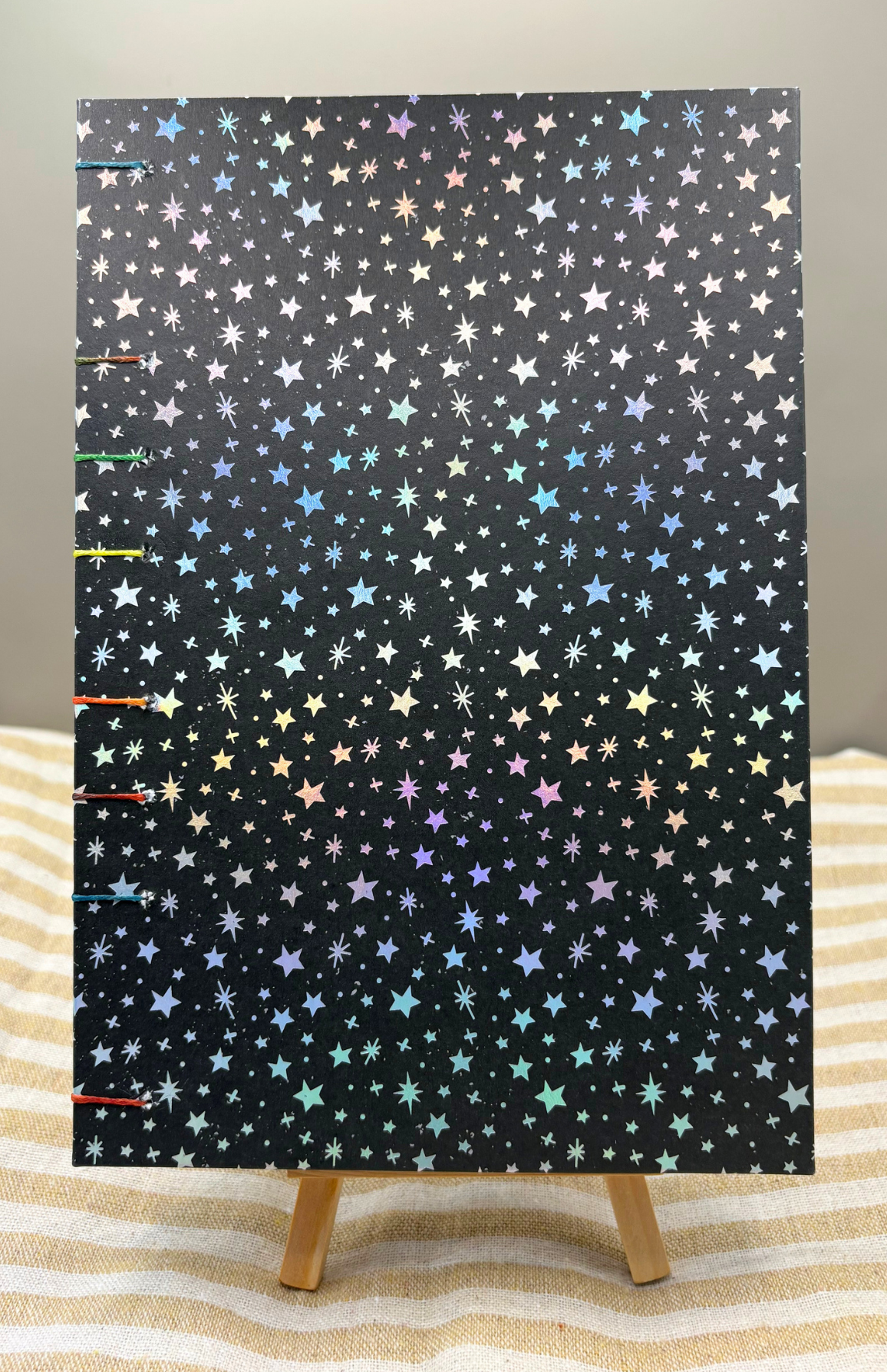 Heavenly Holo Handbound Sketchbook