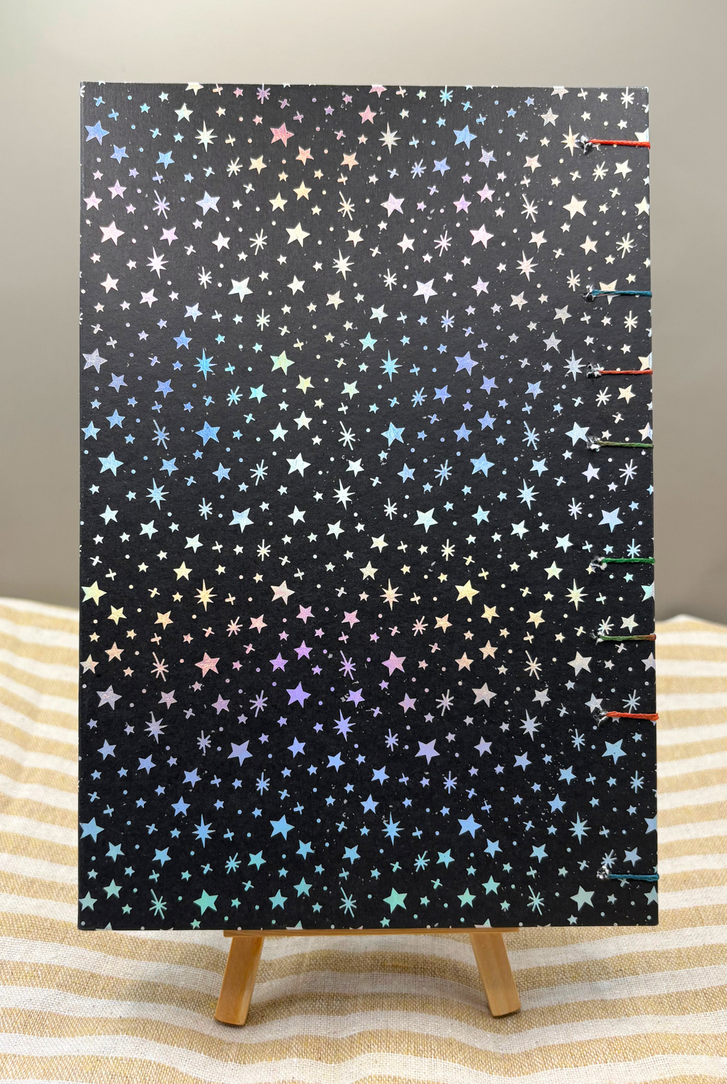 Heavenly Holo Handbound Sketchbook