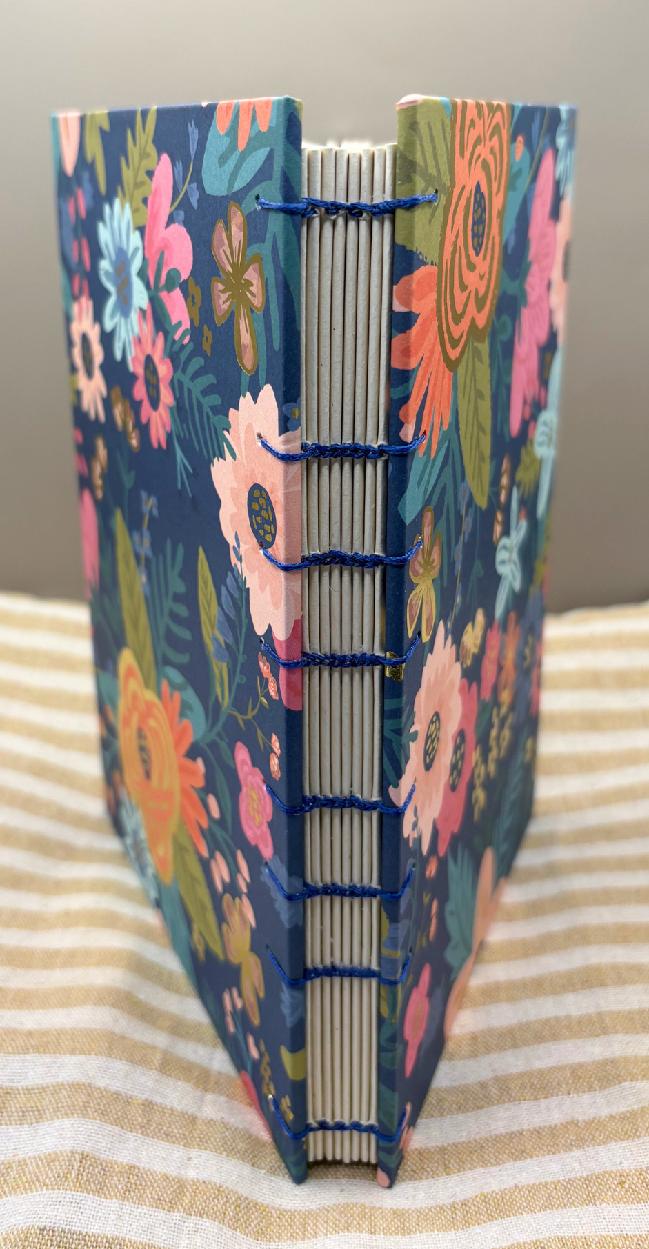 Midnight Blooms Handbound Sketchbook