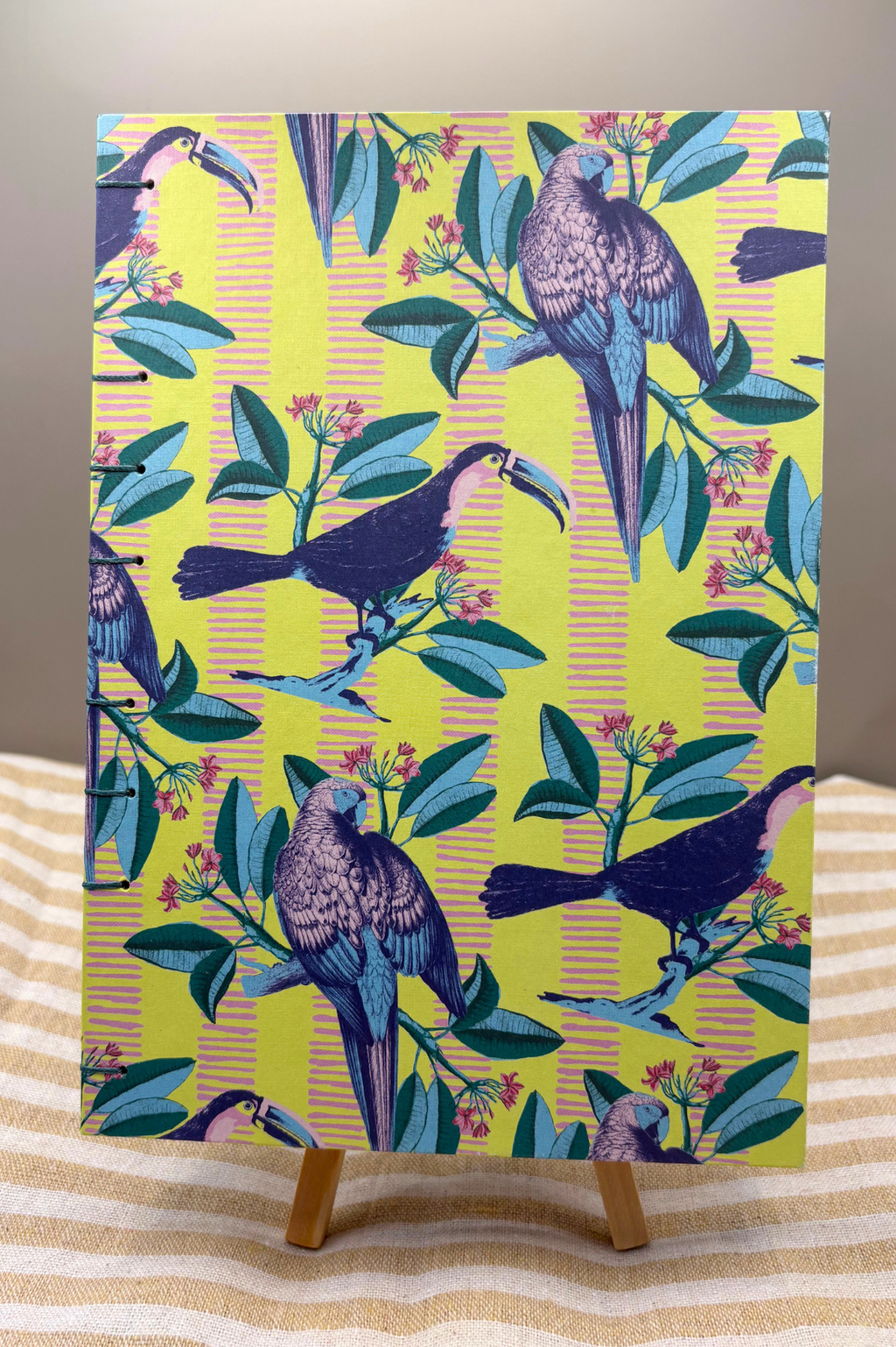 Feathers and Fronds Handbound Sketchbook