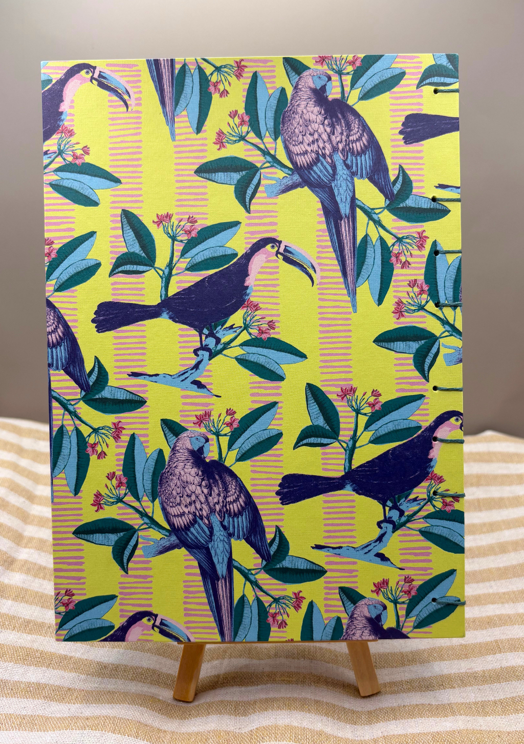 Feathers and Fronds Handbound Sketchbook