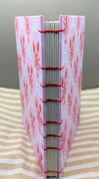 Claw Clip Handbound Sketchbook