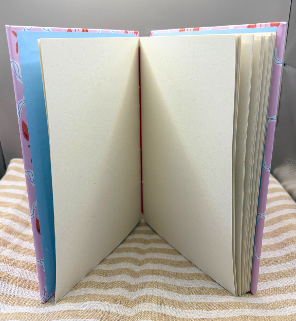 Claw Clip Handbound Sketchbook