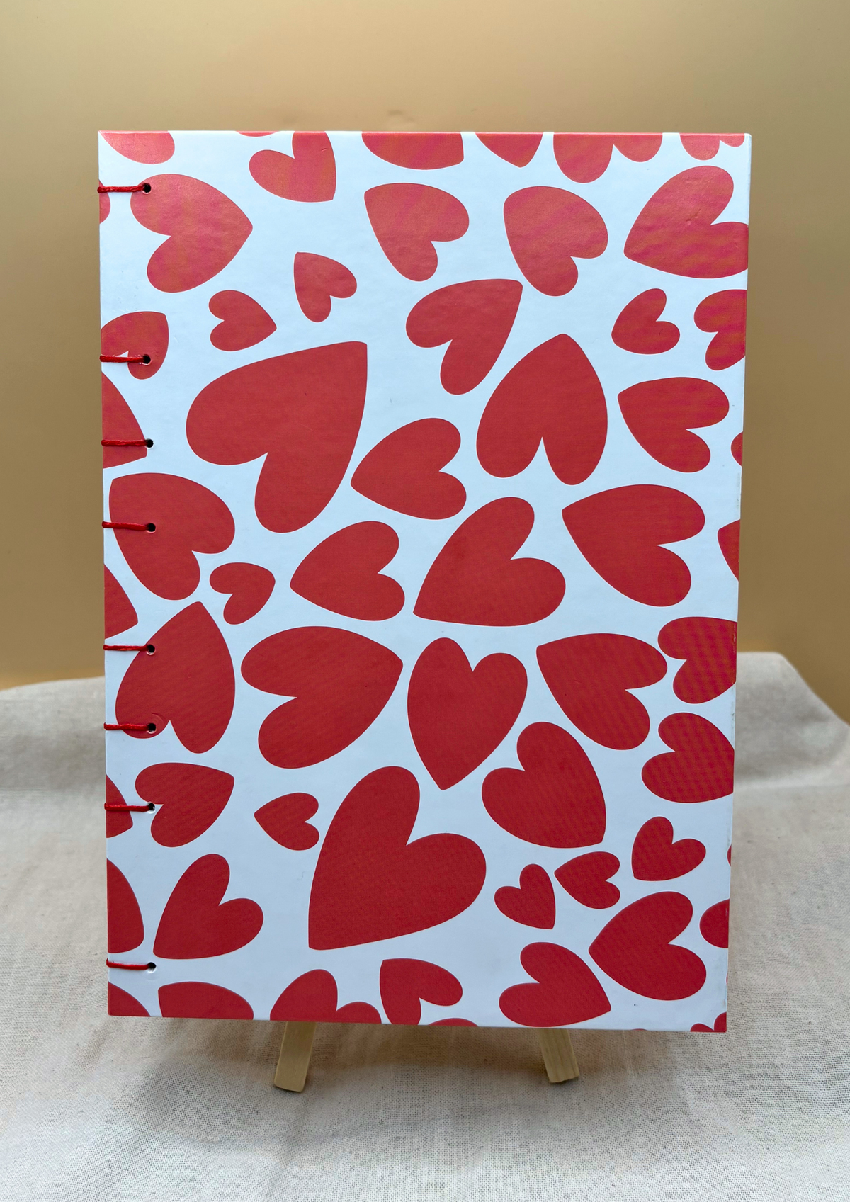 Coral Cupid Handbound Sketchbook