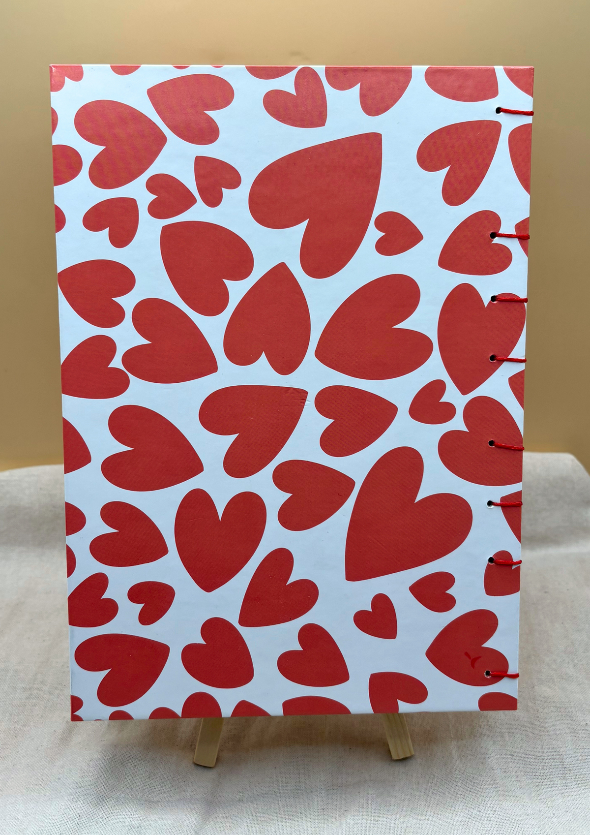 Coral Cupid Handbound Sketchbook