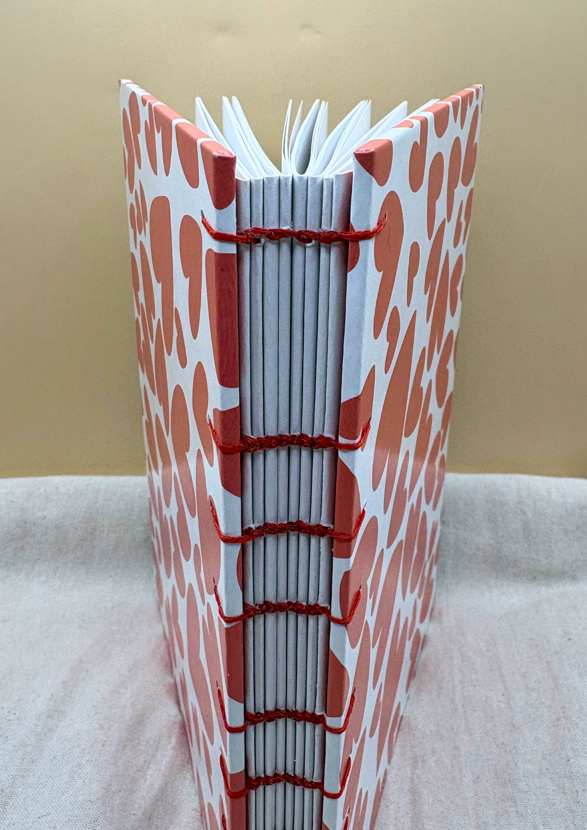 Coral Cupid Handbound Sketchbook
