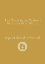 Typeset PDF - The Wind in the Willows