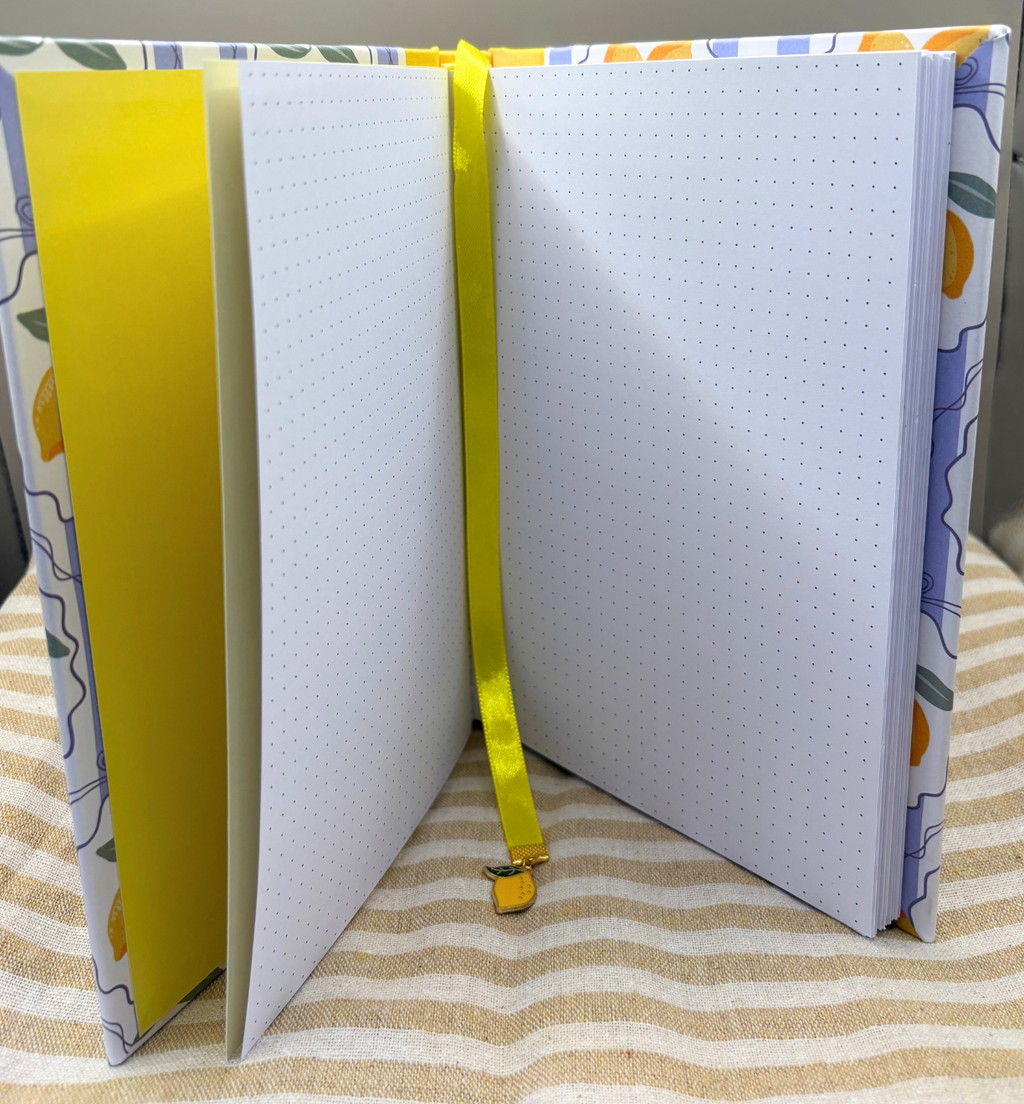 Life Gives You Lemons Handbound Journal