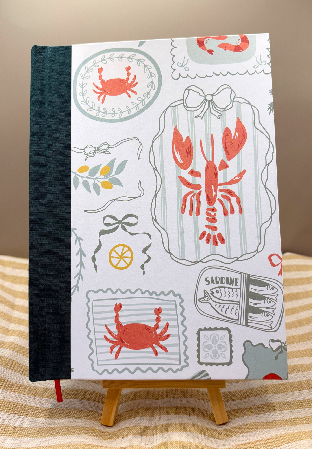 Fishy Florentines Handbound Journal