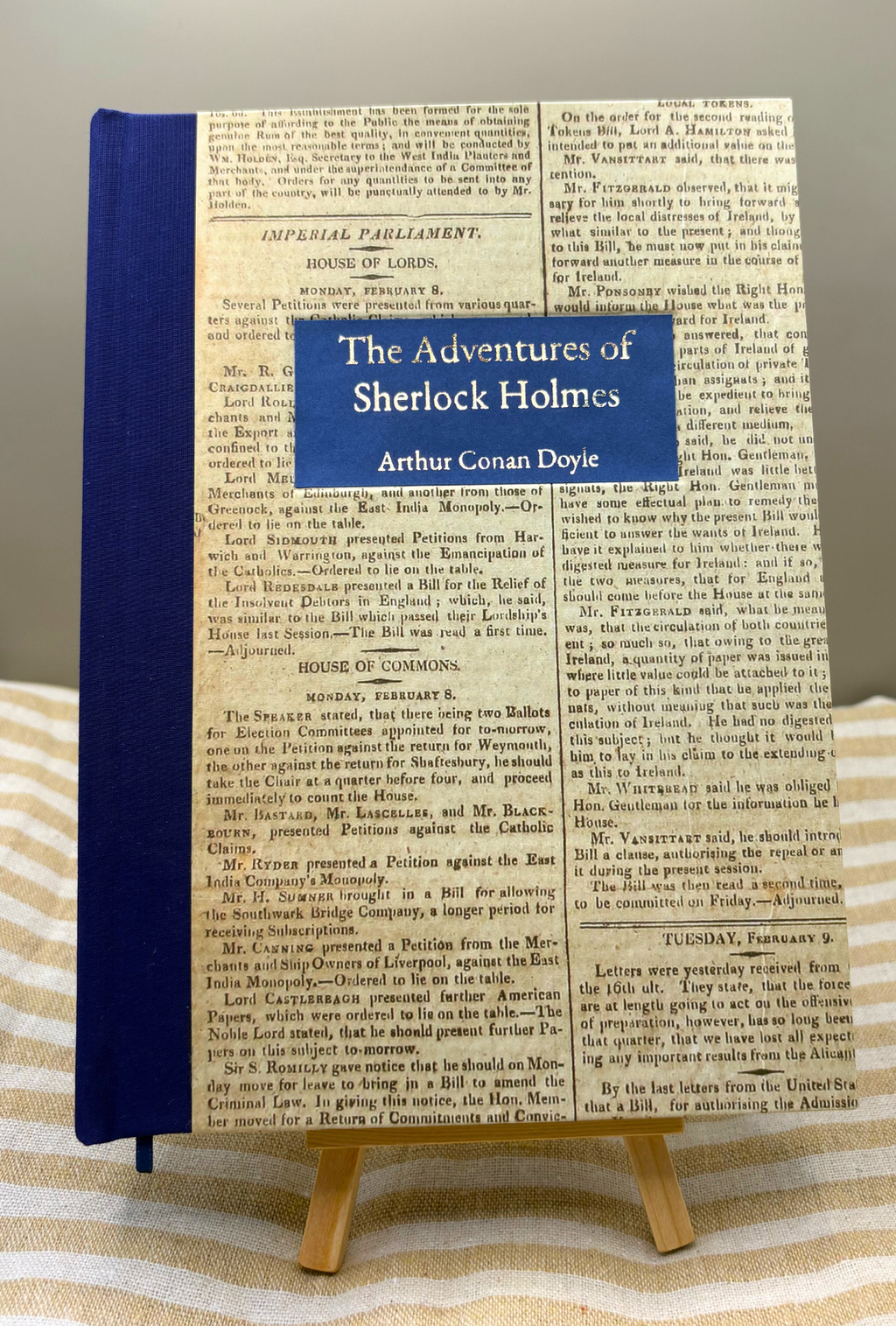 The Adventures of Sherlock Holmes Handbound Classic Novel
