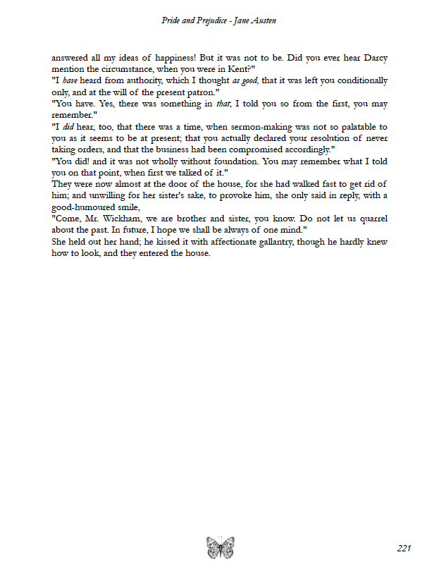 Typeset PDF - Pride and Prejudice by Jane Austen