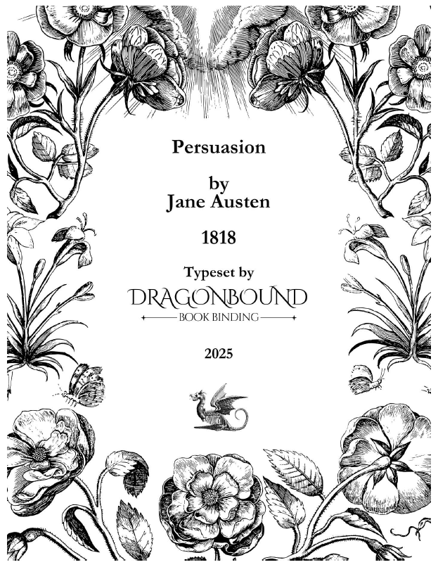 Typeset PDF - Persuasion by Jane Austen