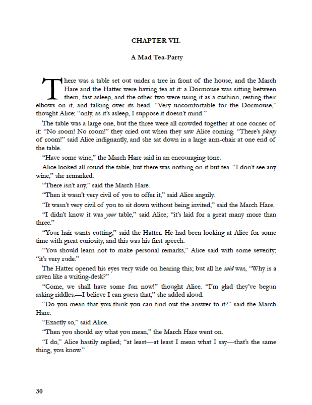 Typeset PDF - Alice's Adventures In Wonderland