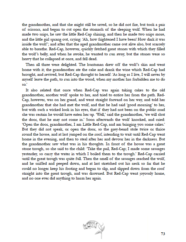 Typeset PDF - Grimms' Fairy Tales