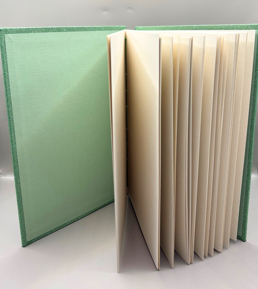 Green With Envy Handbound Sketchbook