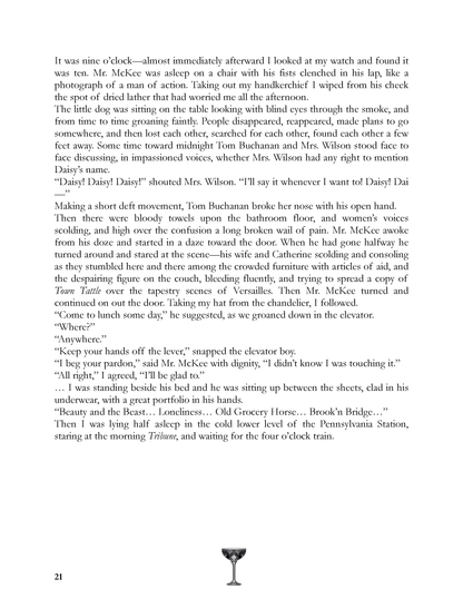 Typeset PDF - The Great Gatsby by F. Scott Fitzgerald