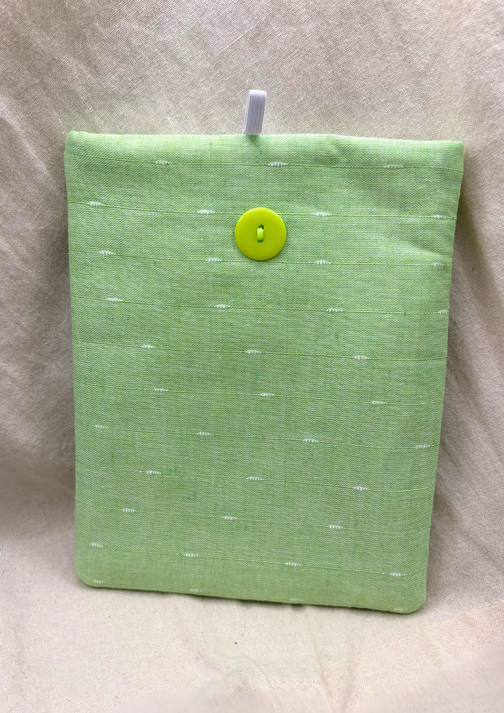 Lime Speckle Padded Soft E-Reader Sleeve