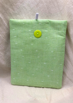 Lime Speckle Padded Soft E-Reader Sleeve