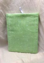 Lime Speckle Padded Soft E-Reader Sleeve
